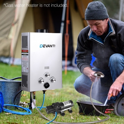 12V Portable Water Pressure Shower Pump - Image 7