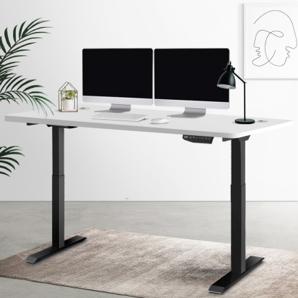 Artiss 160cm Motorised Electric Height Adjustable Standing Desk Table Dual Motor - Image 7