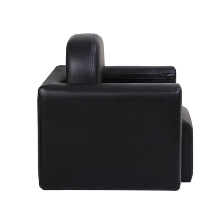 Keezi Kids Chair Sofa Recliner Children Table Desk Armchair Leather Couch Black - Image 4