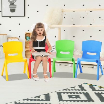 Keezi Set of 4 Kids Play Chairs - Image 7