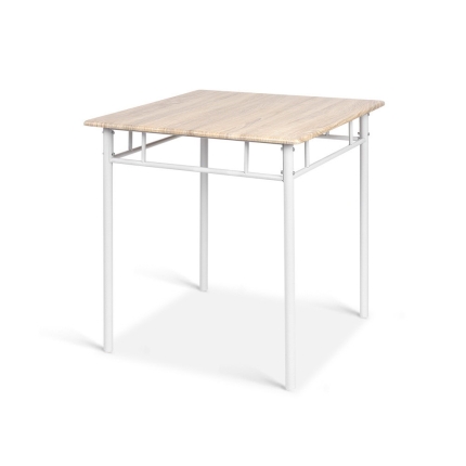 Artiss 3 Piece Dining Set - Natural - Image 3