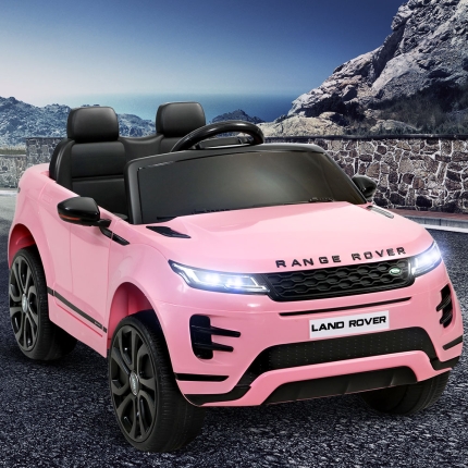 Kids Ride On Car Licensed Land Rover 12V Electric Car Toys Battery Remote Pink - Image 7
