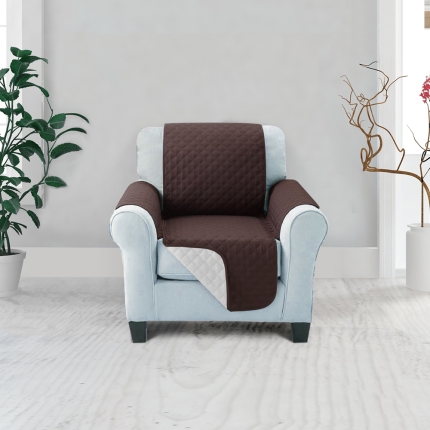 Artiss Sofa Cover Quilted Couch Covers Lounge Protector Slipcovers 1 Seater Coffee - Image 7