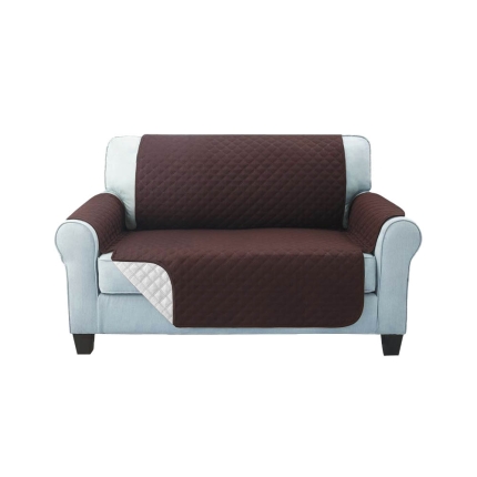 Artiss Sofa Cover Quilted Couch Covers Lounge Protector Slipcovers 2 Seater Coffee - Image 3