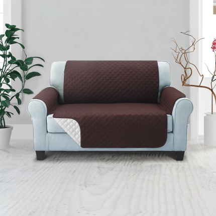 Artiss Sofa Cover Quilted Couch Covers Lounge Protector Slipcovers 2 Seater Coffee - Image 7