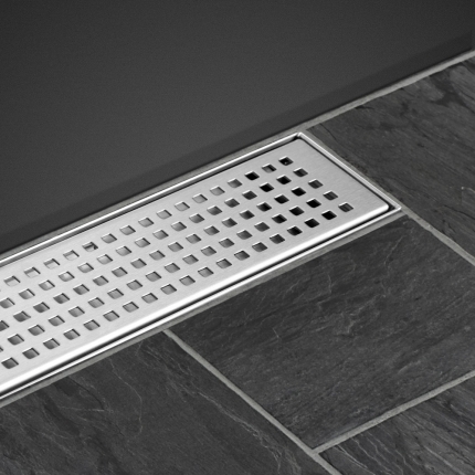 Cefito Shower Grate Square 1000mm Stainless Steel Grates Drain Floor Waste Bath - Image 6