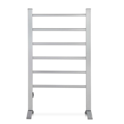 Devanti Electric Heated Towel Rail Rails Warmer Rack Aluminium Bar Bathroom - Image 3