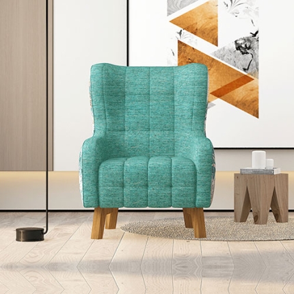Rose Arm Chair Printing on Back - Image 4