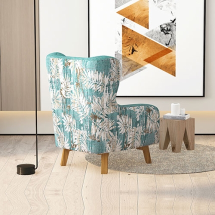 Rose Arm Chair Printing on Back - Image 5
