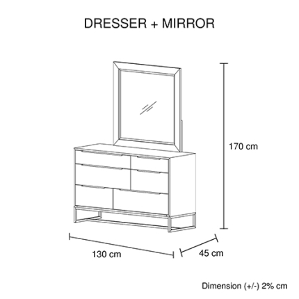 Hannah Dresser With Mirror - Image 2
