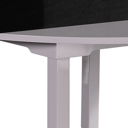 Baily Dining Table Black & White - Image 4