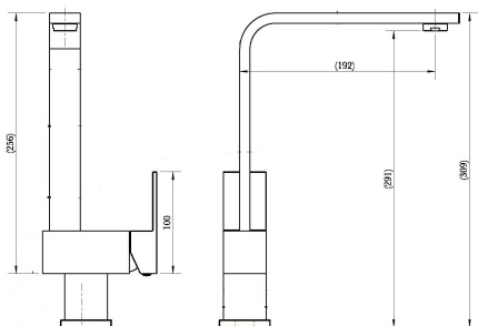 Kitchen Mixer Tap Faucet - Laundry Bathroom Sink - Image 7