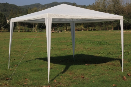 3x3m Gazebo Outdoor Marquee Tent Canopy White - Image 3