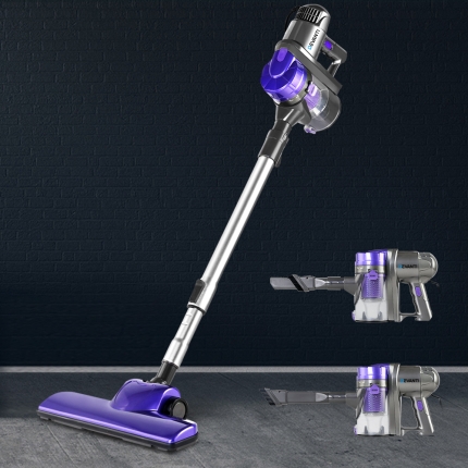 Devanti Corded Handheld Bagless Vacuum Cleaner - Purple and Silver - Image 7