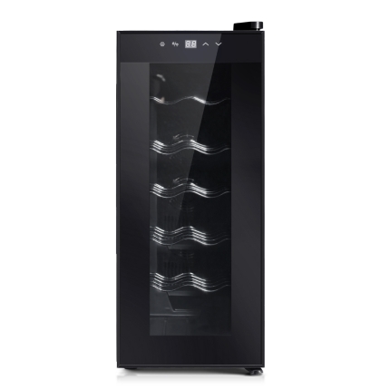 Devanti Wine Cooler 12 Bottle Thermoelectric Fridge Storage Chiller - Image 3