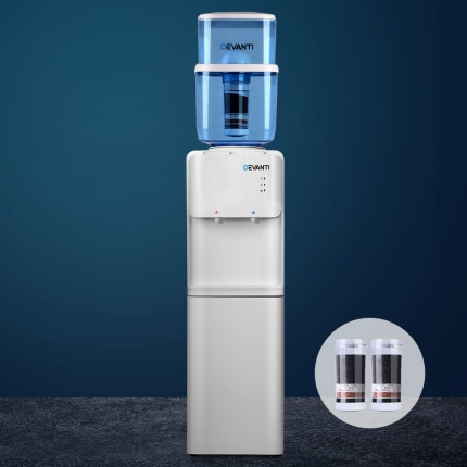 Devanti 22L Water Cooler Dispenser Hot Cold Taps Purifier Filter Replacement - Image 7