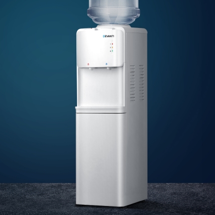 Devanti Water Cooler Dispenser Bottle Filter Purifier Hot Cold Taps Free Standing Office - Image 7