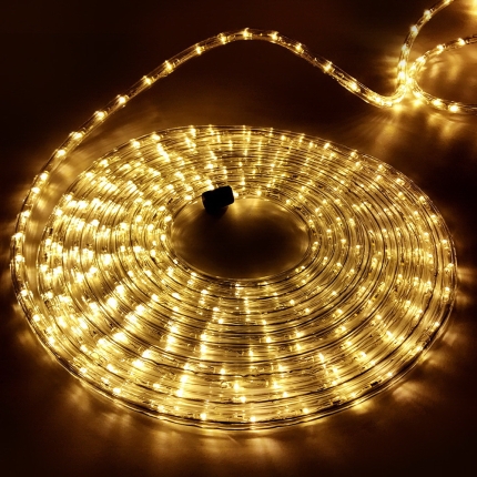 Jingle Jollys 50M Christmas Rope Lights 1200 LED Warm White - Image 7
