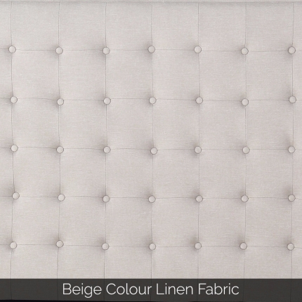 Cilantro Double Beige Headboard - Image 3