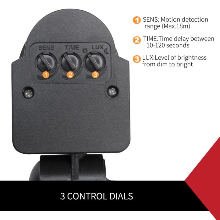 COB LED Solar Sensor Light Outdoor Security Floodlights Garden Motion - Image 4