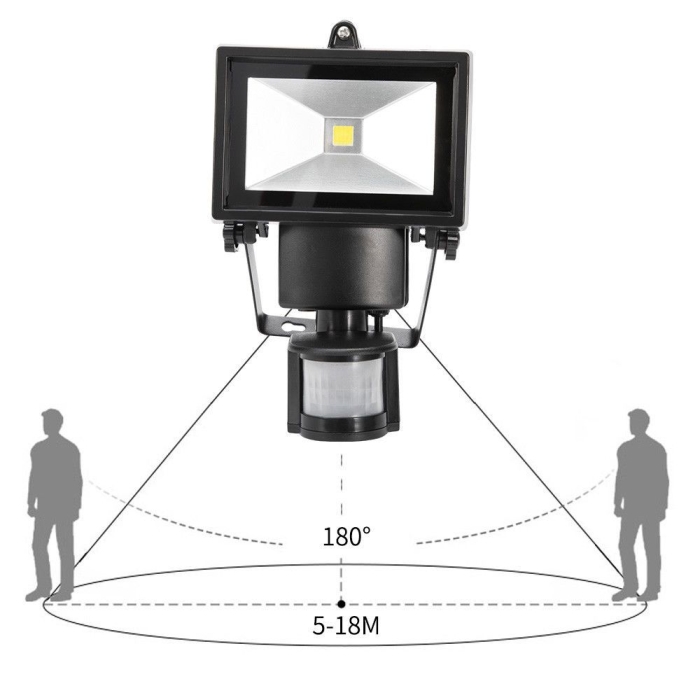 COB LED Solar Sensor Light Outdoor Security Floodlights Garden Motion - Image 9