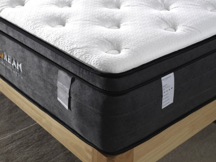 Eurotop Mattress 5 Zone Pocket Spring Latex Foam 34cm - King Single - Image 3
