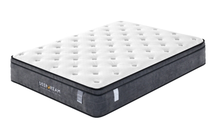Eurotop Mattress 5 Zone Pocket Spring Latex Foam 34cm - King Single - Image 4