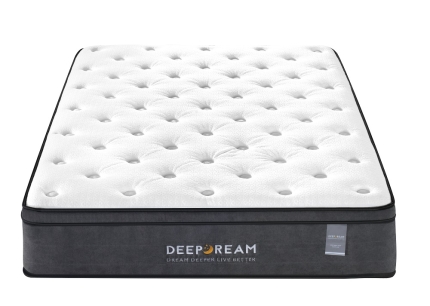 Eurotop Mattress 5 Zone Pocket Spring Latex Foam 34cm - King Single - Image 5