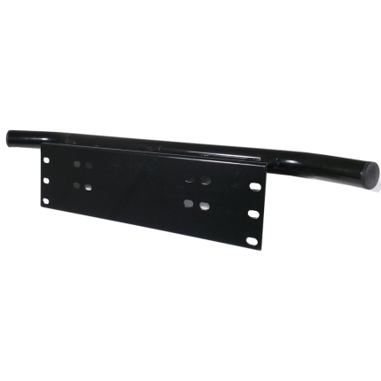 Number Plate Frame BullBar Mount Bracket Car Driving Light Bar Holder Black AU - Image 3