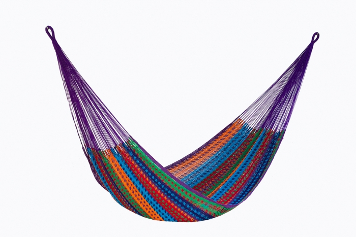 Jumbo Size Outdoor Cotton Hammock in Colorina - Image 3