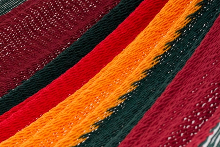 Jumbo Size Outdoor Cotton Hammock in Imperial - Image 3