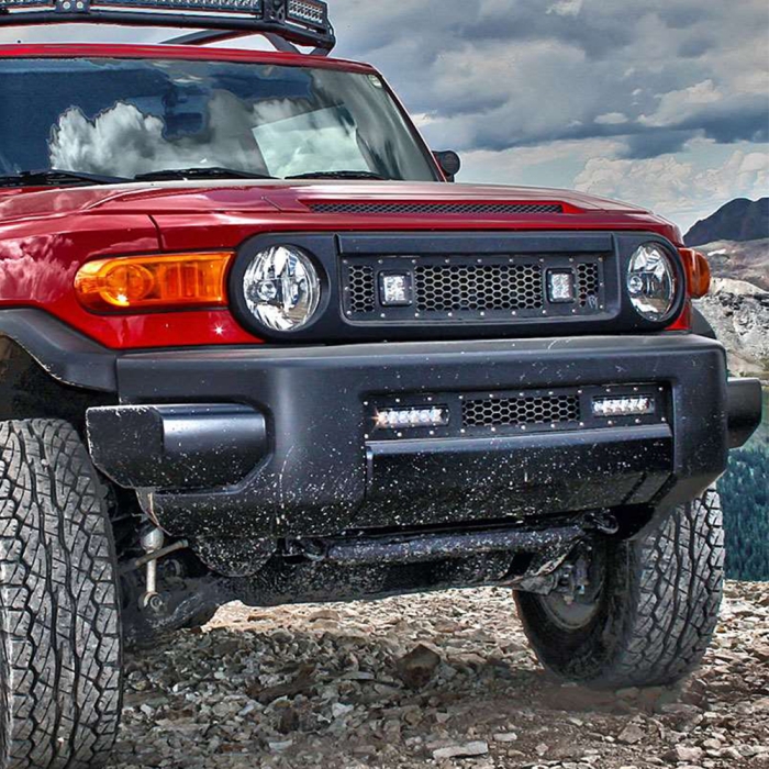 Pair 6inch 30W LED Work Light Bar Flood Reverse Fog Lights 4WD - Image 5