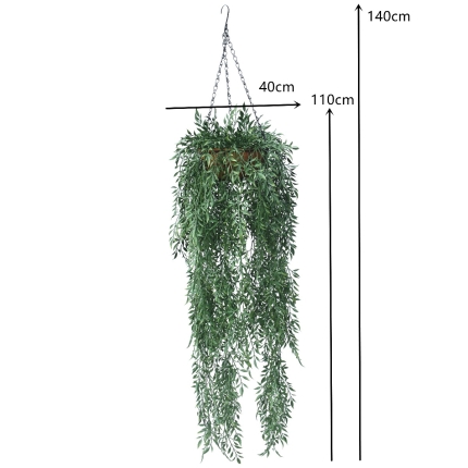Hanging Fern Basket 110 cm - Image 5