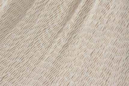 Deluxe Outdoor Cotton Mexican Hammock  in Cream Colour Queen Size - Image 3