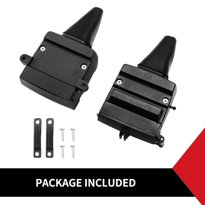 Trailer Caravan Camper Adaptor 12 Pin Flat Trailer Socket Plug Set Connector - Image 7