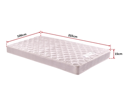 PALERMO King Single Bed Mattress - Image 4
