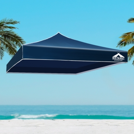 Instahut 3x3m Pop Up Gazebo Replacement Roof Outdoor Wedding Tent Garden Marquee Navy - Image 7