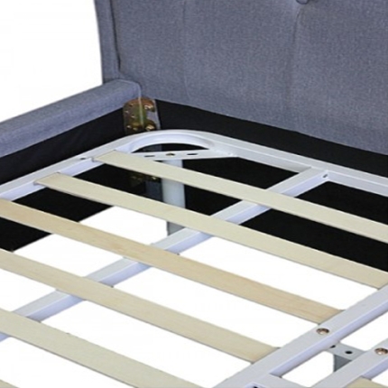 Paris Bedframe Queen Size Grey Colour - Image 4