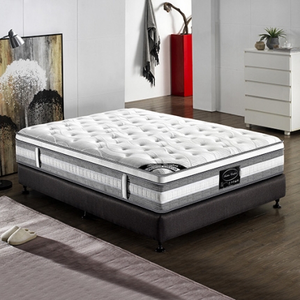 Premium Eurotop Mattress High-density Foam 34cm High Queen Size - Image 8