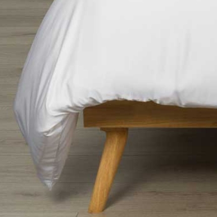 Better Dream Organic Bamboo Duvet Cover Set A White - Image 3