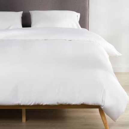 Better Dream Organic Bamboo Duvet Cover Set A White - Image 4