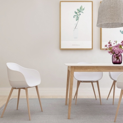 Jayden White Charming Beetle Dining Chair Set of 2 - Image 7