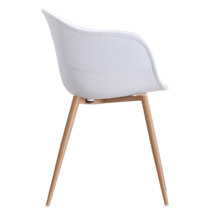 Jayden White Charming Beetle Dining Chair Set of 2 - Image 3