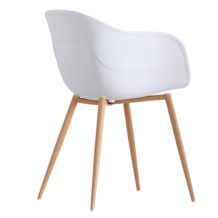 Jayden White Charming Beetle Dining Chair Set of 2 - Image 5