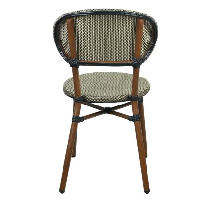 Skyler Style-savvy Outdoor Dining Chair Set of Two Natural White - Image 5