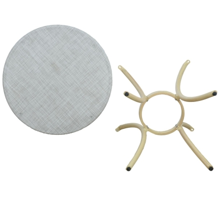 Maya Stylish Natural Outdoor Dining Table - Image 4
