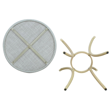 Maya Stylish Natural Outdoor Dining Table - Image 3