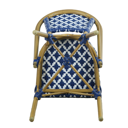 Lana Blue Outdoor Dining Chair Set - Image 4