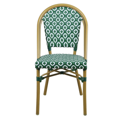 Lana Green Outdoor Dining Chair Set - Image 3