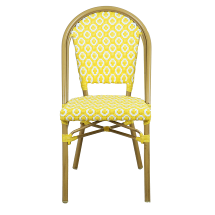 Lana Yellow Outdoor Dining Chair Set - Image 3